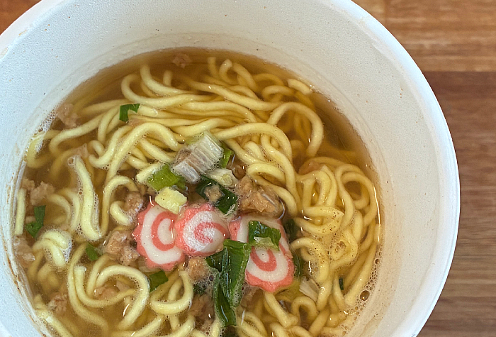 セイコーマート 煮干し醤油ラーメン