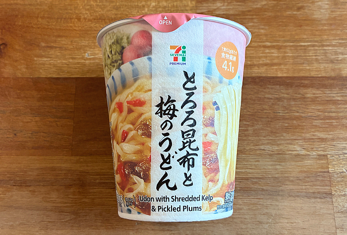 セブンプレミアム とろろ昆布と梅のうどん