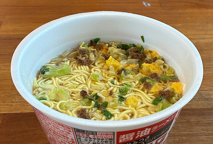 スパイス好きのための醤油ラーメン