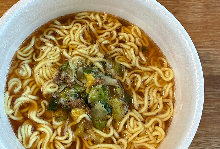 スパイス好きのための醤油ラーメン