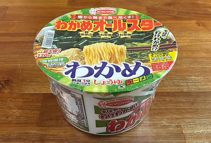 わかめオールスター わかめラーメン しょうゆ