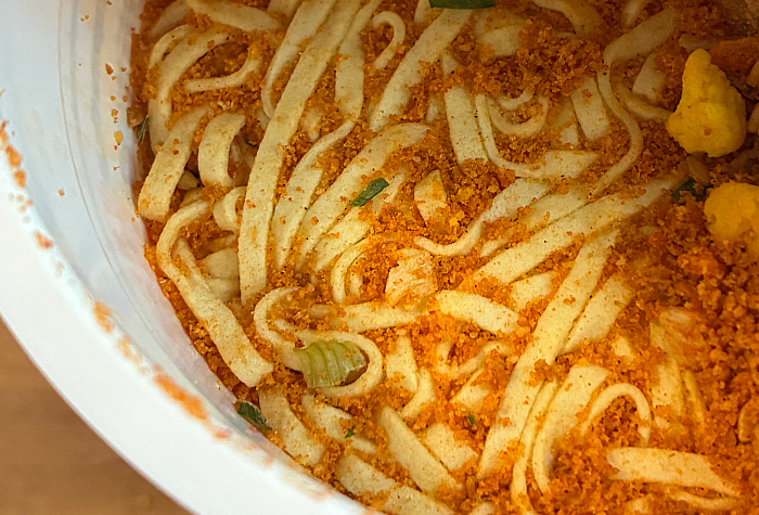 冷しカップヌードル ピリ辛キムチ味