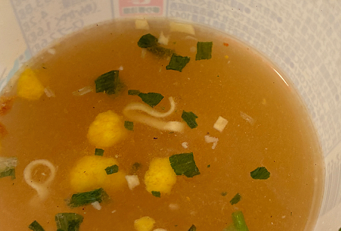 冷しカップヌードル 鶏塩レモン味