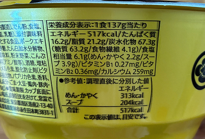 セブンプレミアムゴールド 飯田商店 豆乳担々麺