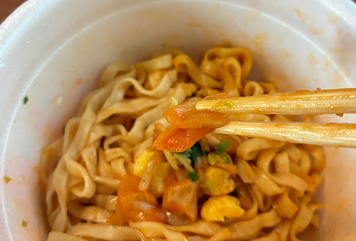 マルちゃん 汁なしキムチチゲうどん