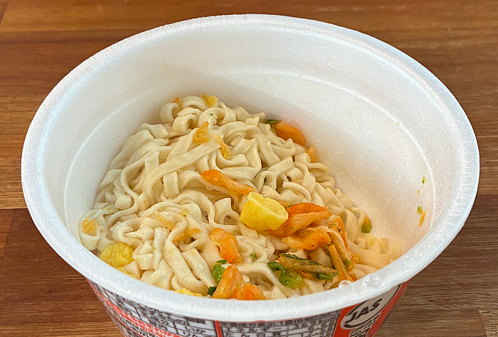 マルちゃん 汁なしキムチチゲうどん
