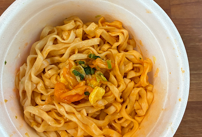 マルちゃん 汁なしキムチチゲうどん