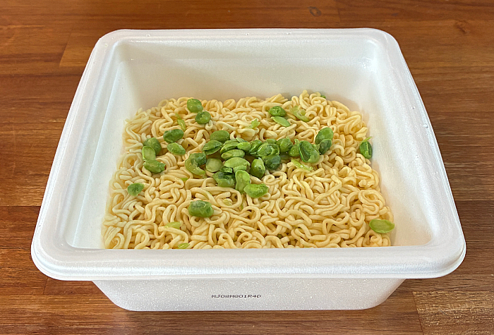 東京デザイン専門学校コラボ 今日もおつ豆さま えだ豆味焼そば