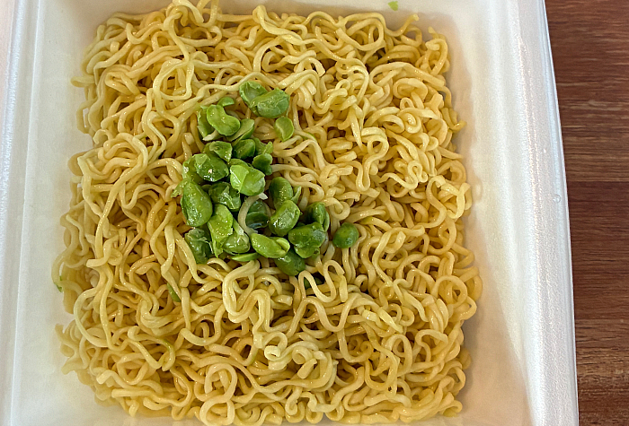 東京デザイン専門学校コラボ 今日もおつ豆さま えだ豆味焼そば