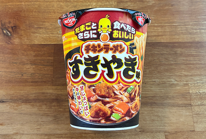 チキンラーメンビッグカップ すきやき味