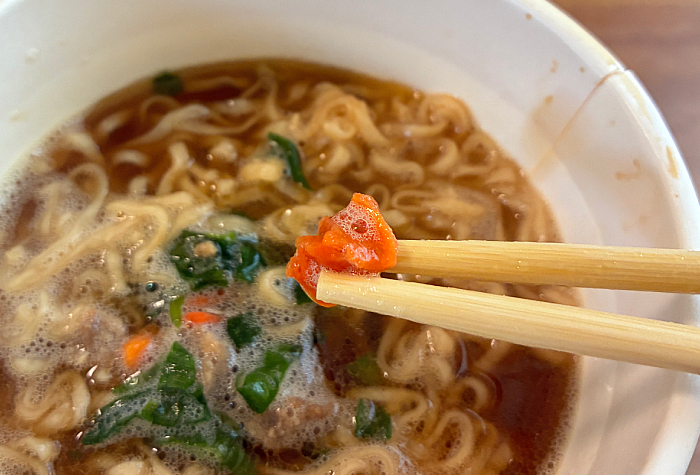 チキンラーメンビッグカップ すきやき味