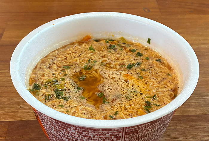 チキンラーメンどんぶり 旨辛チゲ味