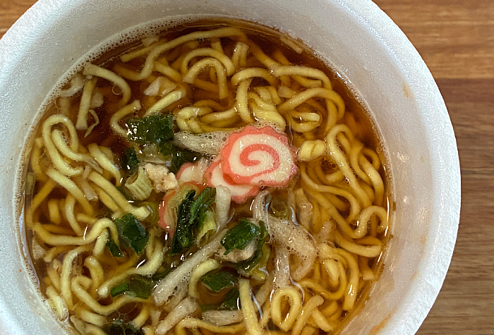 だしの旨みで減塩 中華そば