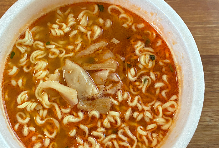 激めんワンタンメン 仙台辛味噌