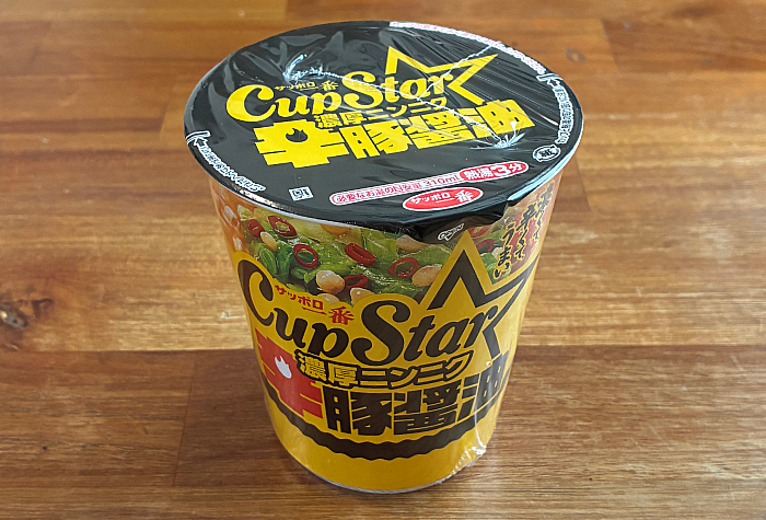 カップスター 辛豚醤油
