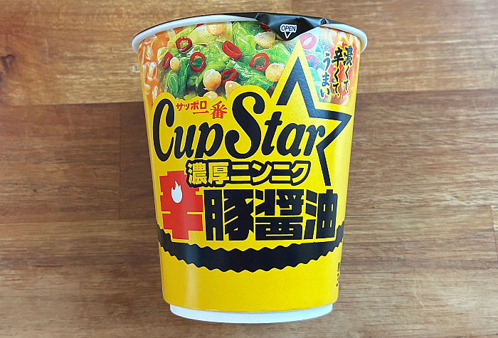 カップスター 辛豚醤油