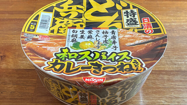日清のどん兵衛 特盛和スパイスカレーきつねうどん