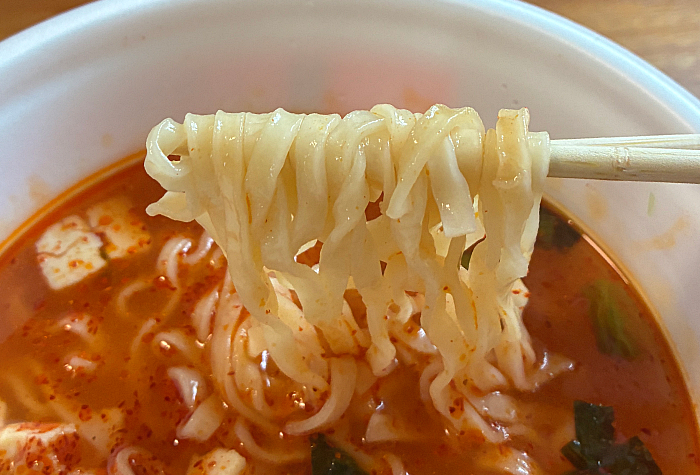 凄麺 うどんの逸品 純豆腐チゲうどん