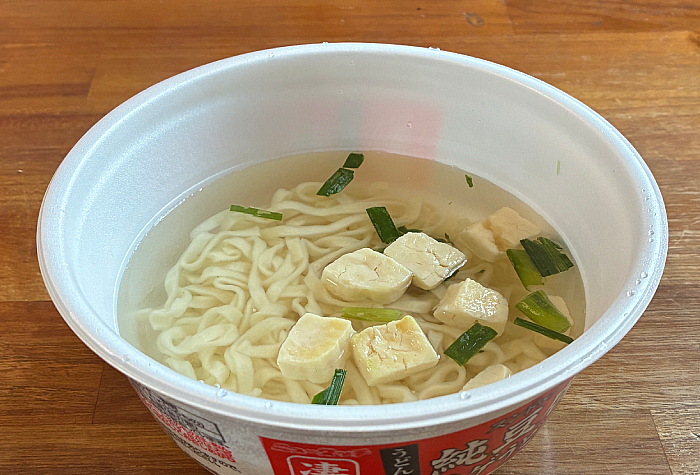 凄麺 うどんの逸品 純豆腐チゲうどん