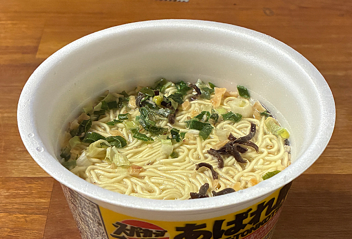 スーパーカップ1.5倍 あばれ豚骨ラーメン