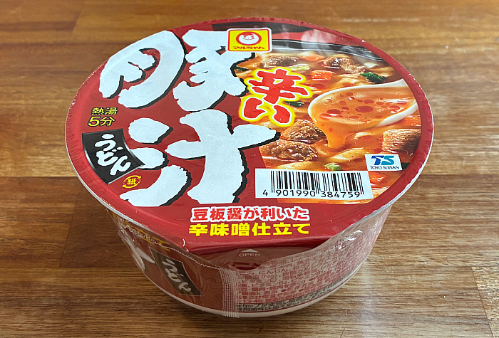 辛い豚汁うどん