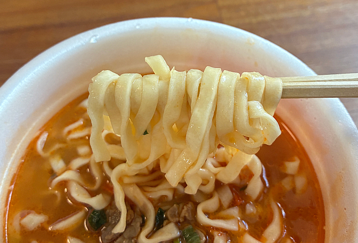 辛い豚汁うどん