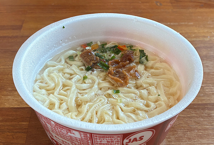 辛い豚汁うどん