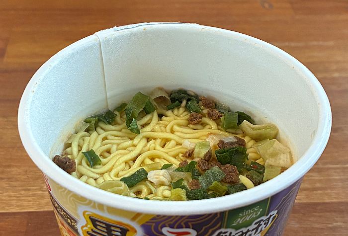 飲み干す一杯 黒酢担担麺