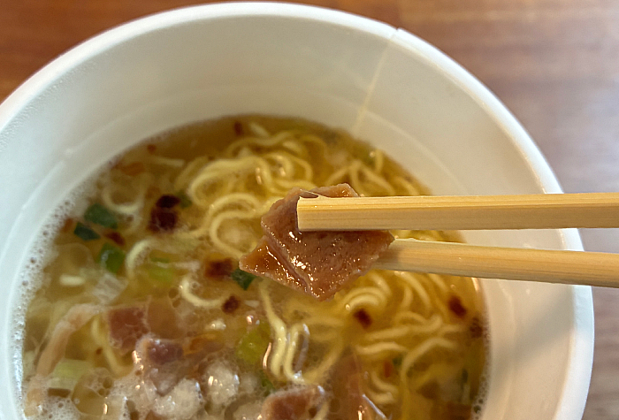 支那そばや監修 芳醇鶏油塩らぁ麺