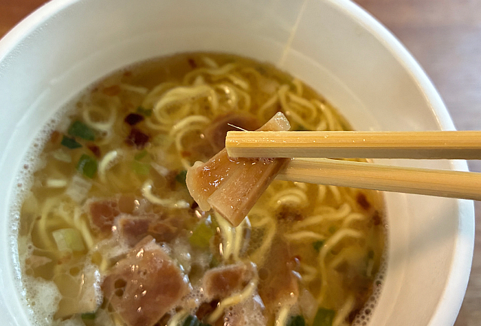 支那そばや監修 芳醇鶏油塩らぁ麺