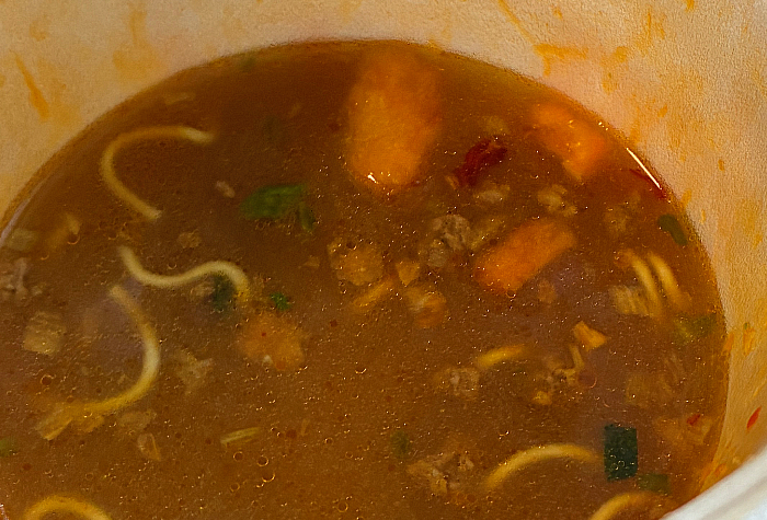 スーパーカップ 1.5倍×にじさんじ 牛キムチチゲ味ラーメン